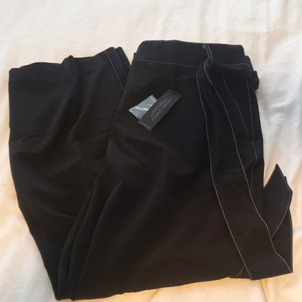 Lane bryant Lena tailored stretch trouser black 20 nwt
